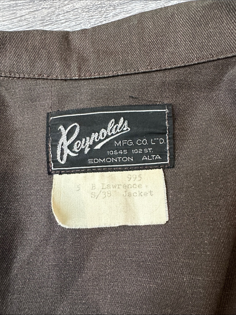 Canadian Vintage Brown Lighweight Shop Jacket - Picture 3 of 8